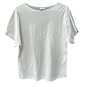 A-K-R-I-S Cream-mint block short sleeve t shirt, 100% Baumwolle-cotton Size 10